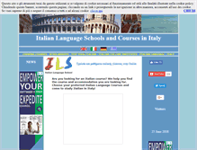 Tablet Screenshot of italy-schools.com